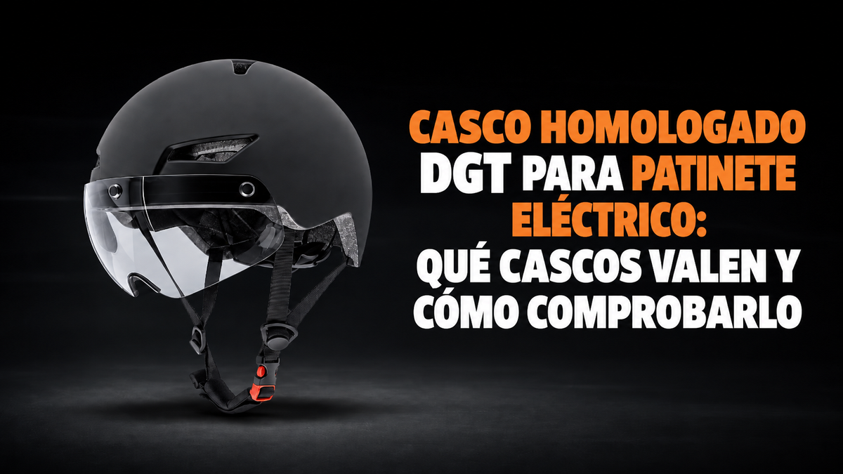 comprar casco homologado patinete electrico