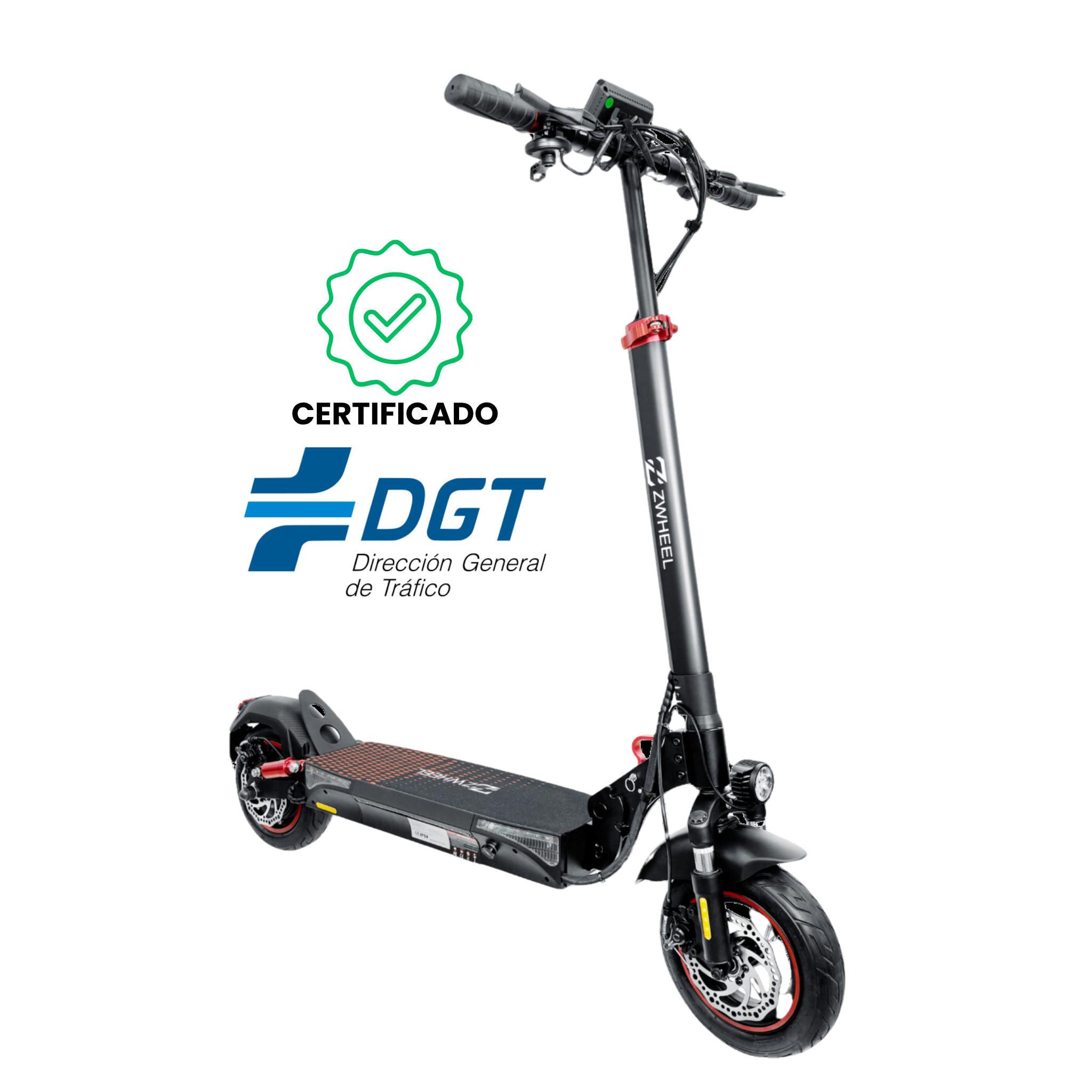 Patinete Eléctrico Zwheel ZRino Homologado DGT