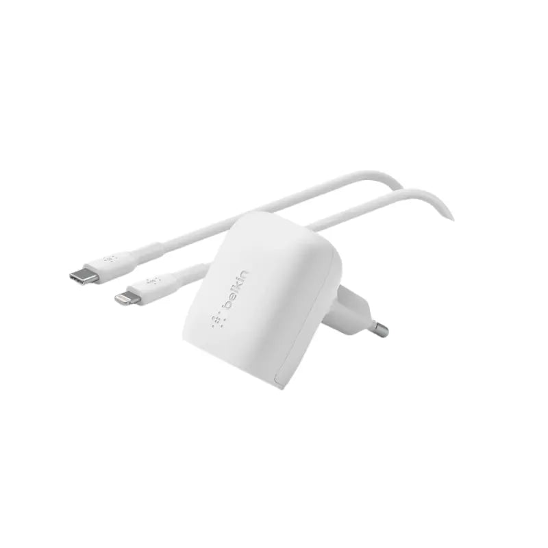 BELKIN - Cargador Completo 20W USB-C con Cable Lightning