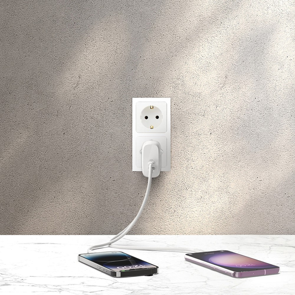 Belkin - Adaptador de Carga Rápida 60W 2 puertos USB-C