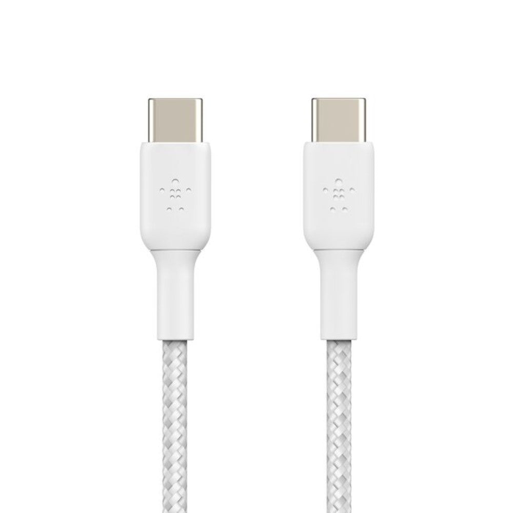 Belkin - Cable trenzado USB-C a USB-C, 1 metro