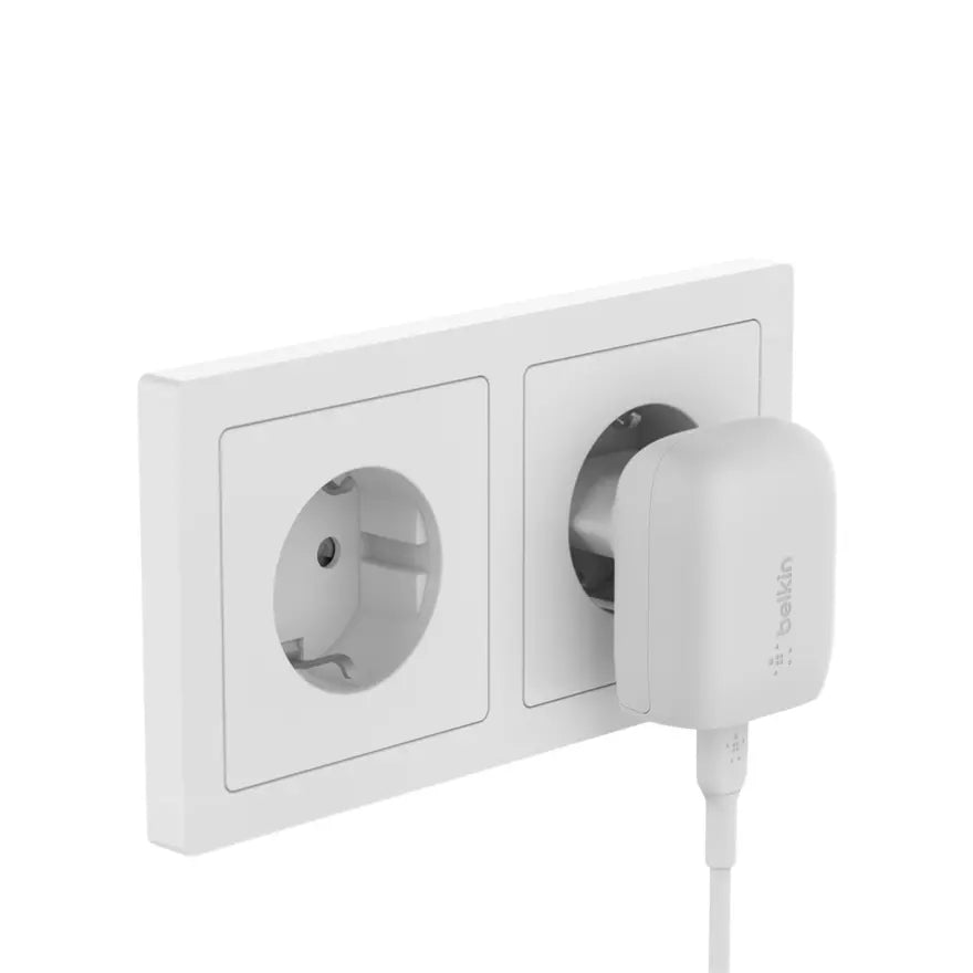 Belkin - Adaptador de Carga Rápida USB-C de 20 W con Cable USB-C a USB-C