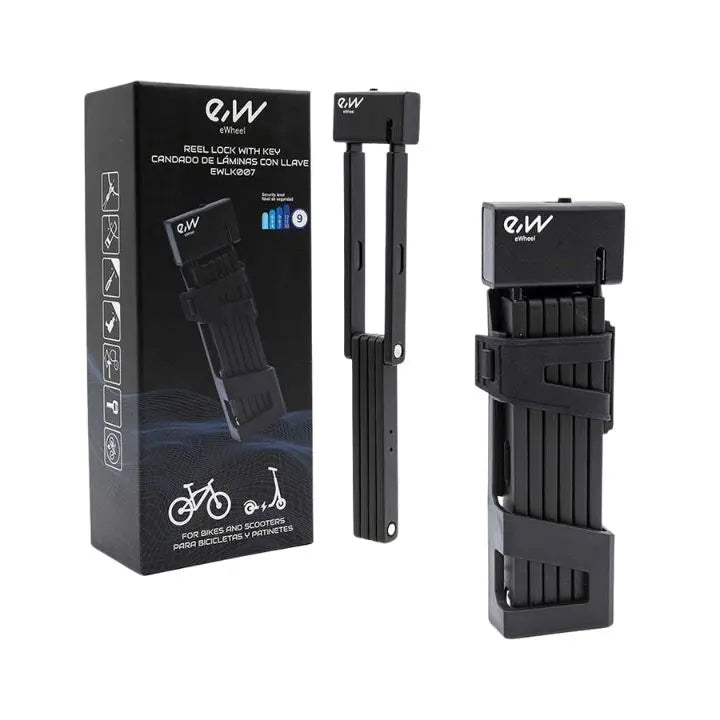 Candado Plegable con Llave para Patinete Eléctrico - Modelo 1