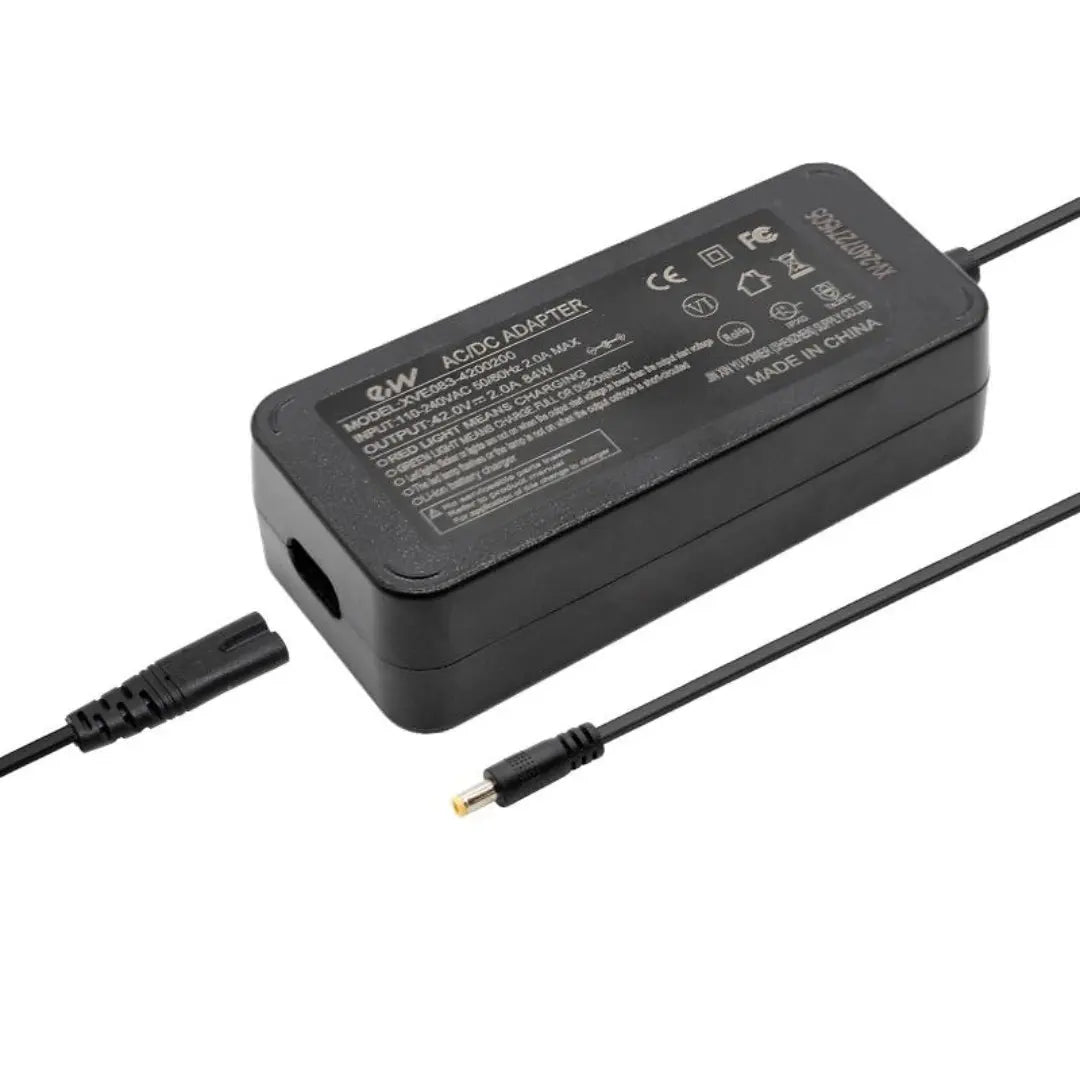 Cargador premium 36V 2A conector DC 5,5x2,1mm