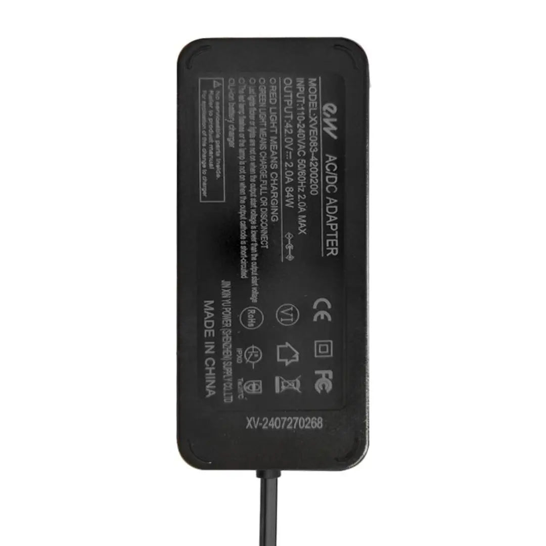 Cargador premium 36V 2A conector DC 5,5x2,5mm