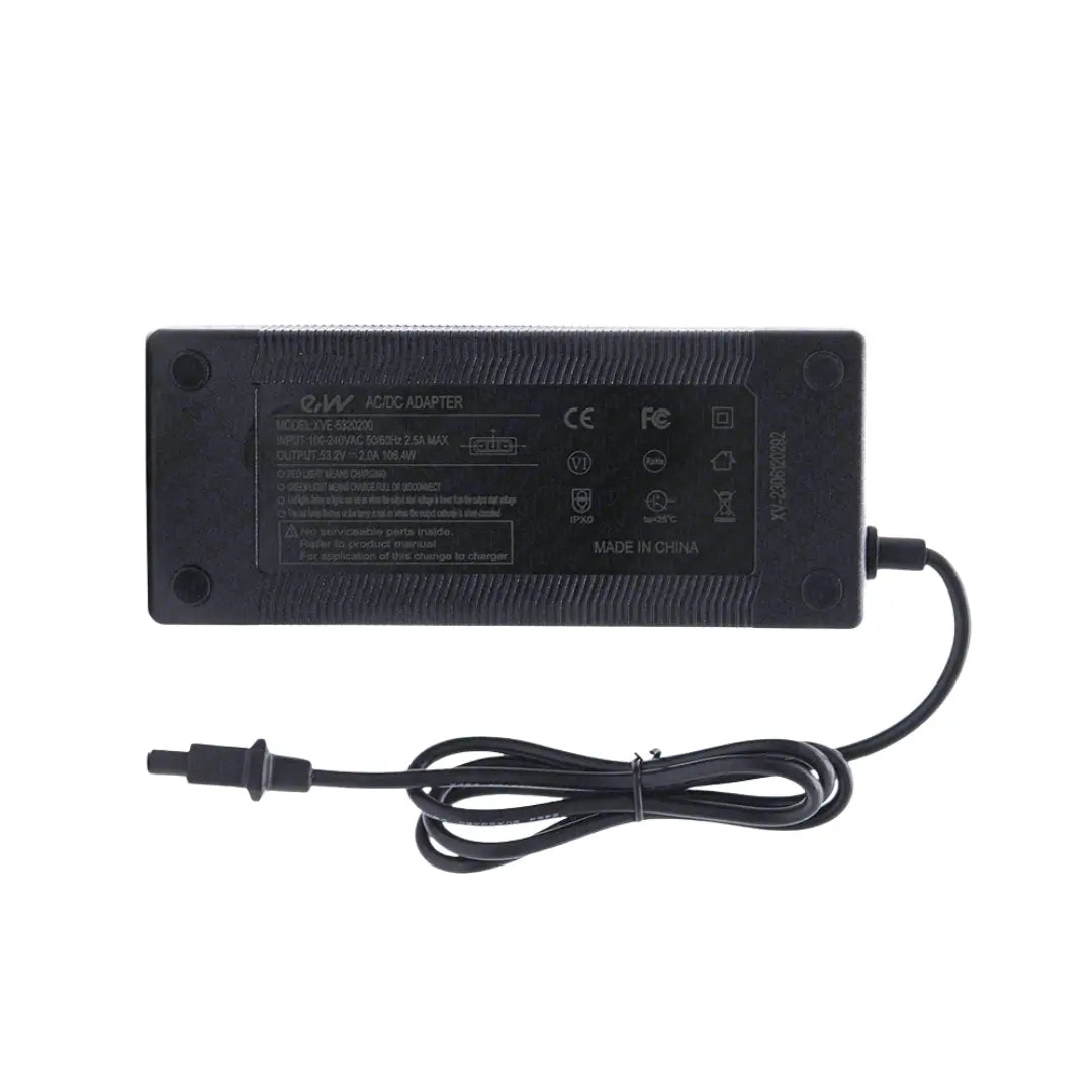 Cargador premium 48V (salida 53,2v) 2A para NIU -conector SJT-12