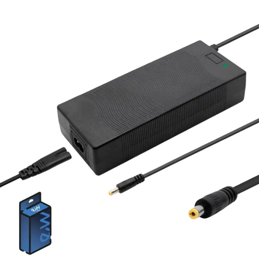 Cargador premium 48V (salida 54,6V) 2A conector DC 5,5x2,1mm