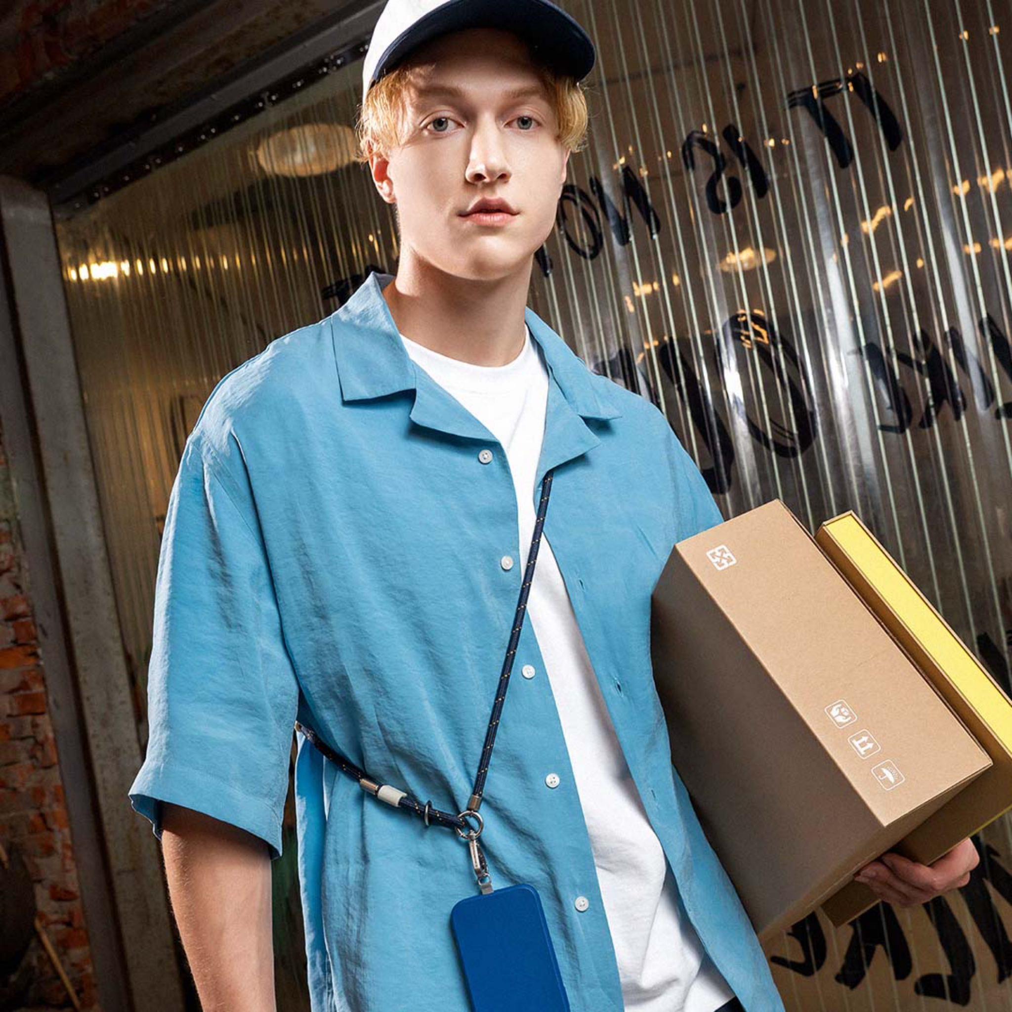 Rhinoshield - Cordón Lanyard para Móvil, Llaves y Accesorios