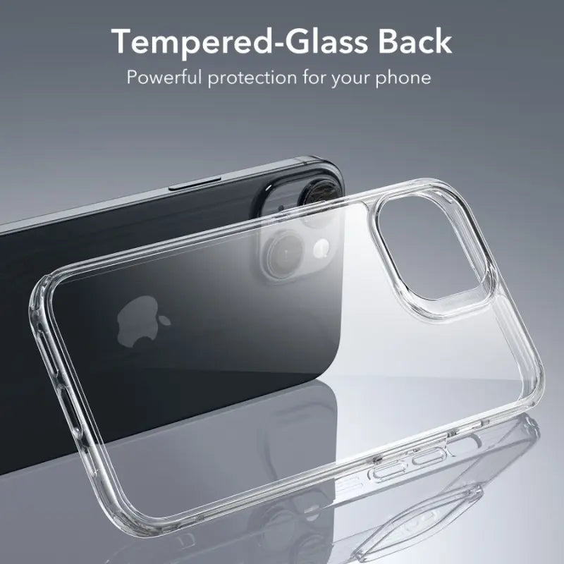 ESR Ice Shield - Funda iPhone 15 Plus Transparente
