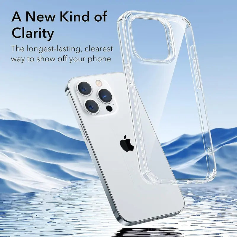 ESR Krystec - Funda iPhone 14 Pro Max Transparente