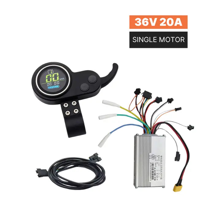 Kit Controladora + Pantalla Display JP Single Motor (36V 20A)