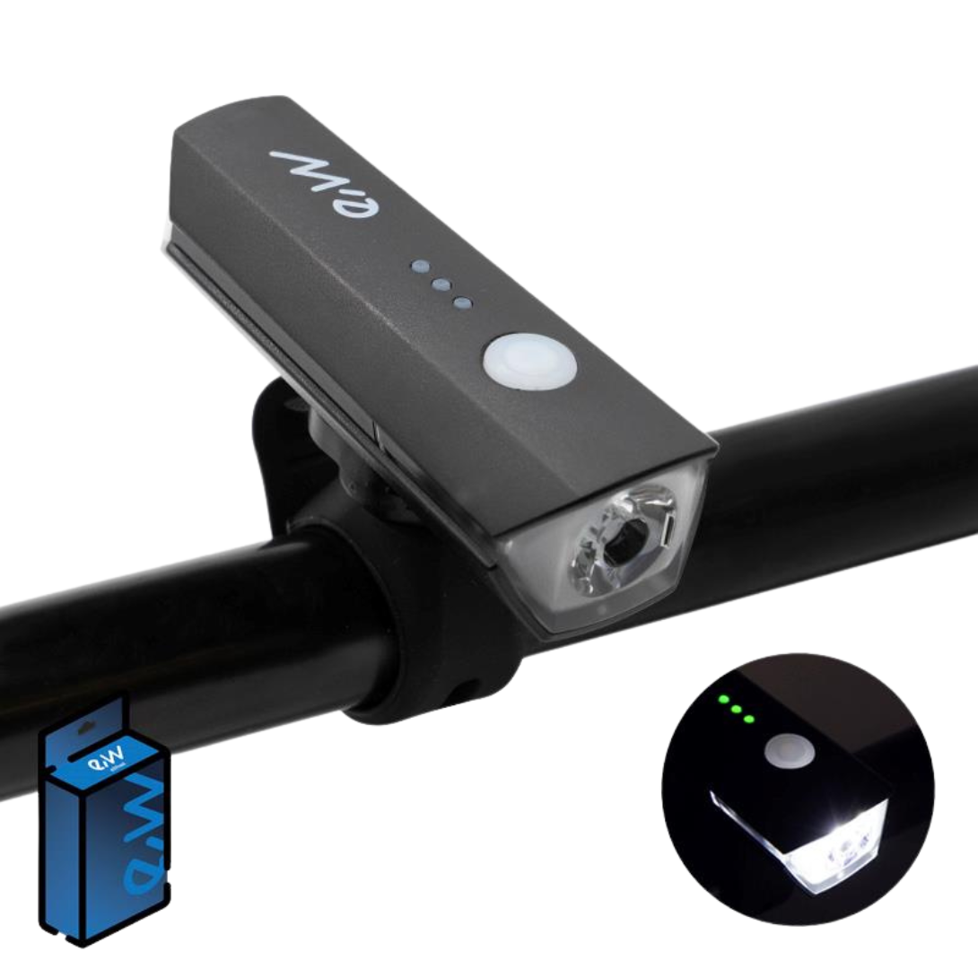 Luz Led Recargable 300 Lumen para Patinete y Bicicleta