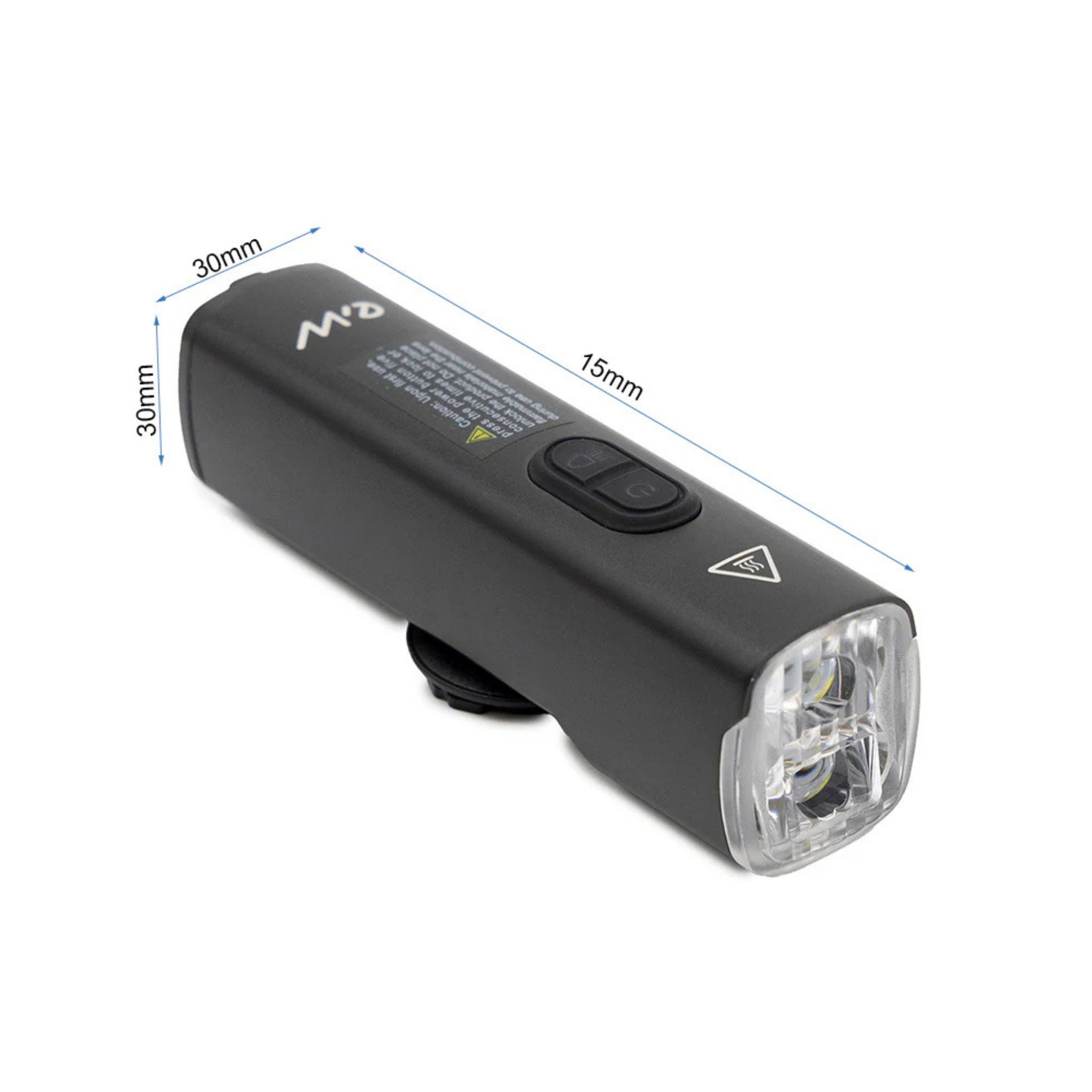 Luz Led Recargable 1200 Lumen para Patinete y Bicicleta