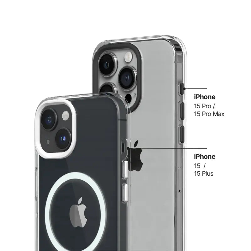 Rhinoshield - Funda MagSafe iPhone 15 Transparente