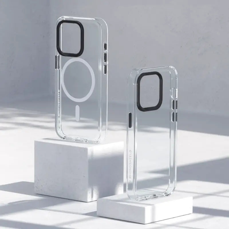 Rhinoshield - Funda transparente MagSafe para iPhone 17