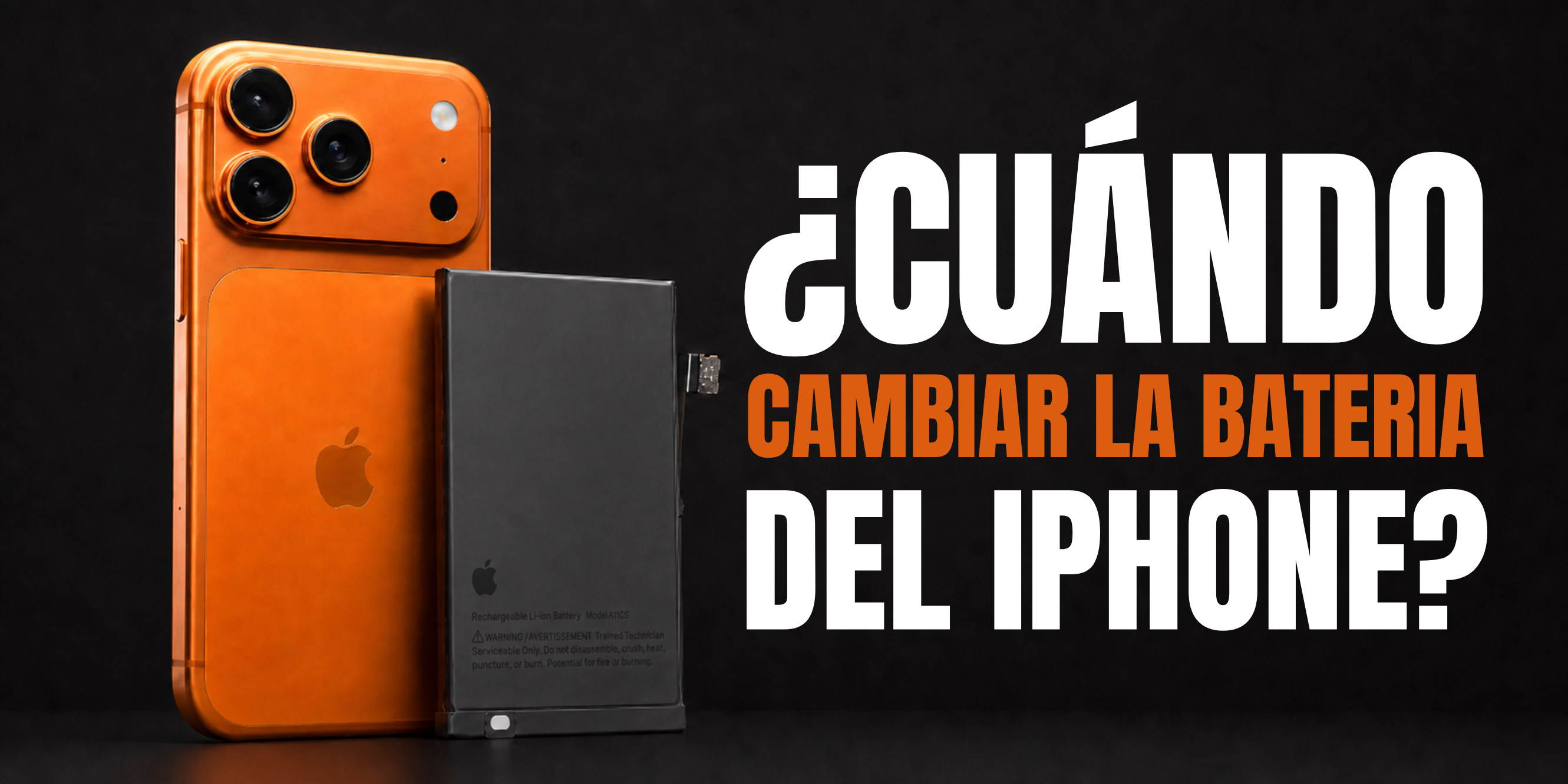 Cuándo cambiar la batería del iPhone: señales, capacidad máxima y precios 2026