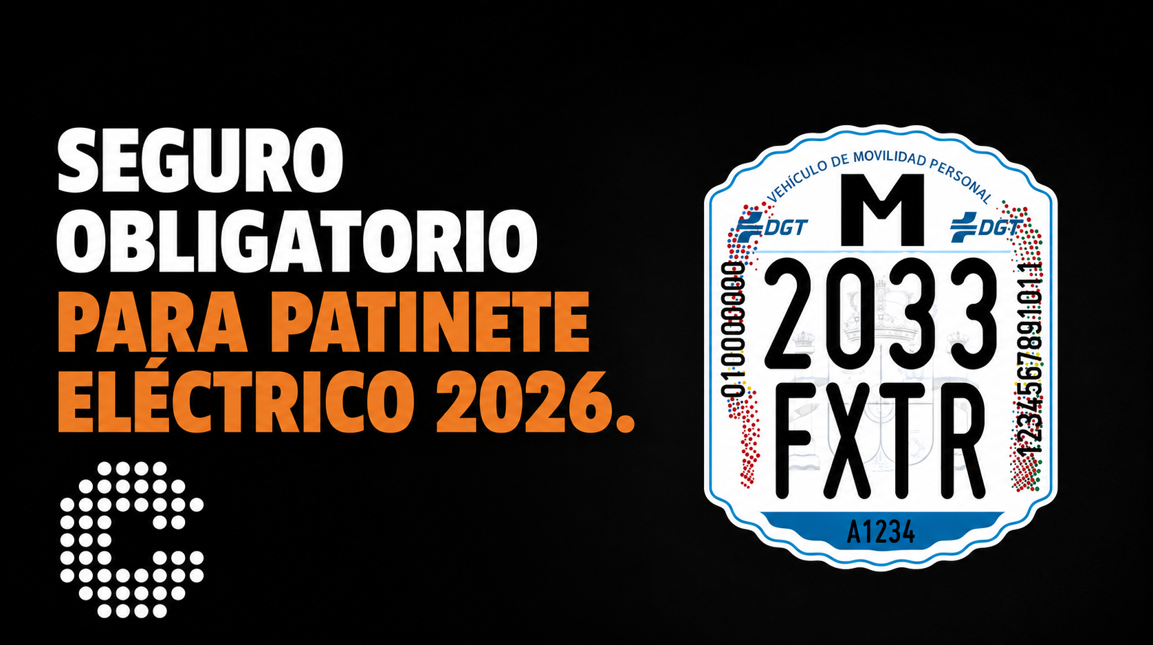 Seguro Obligatorio Para Patinete Eléctrico 2026: Por qué primero necesitas la matrícula