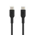 Belkin - Cable trenzado USB-C a USB-C, 1 metro