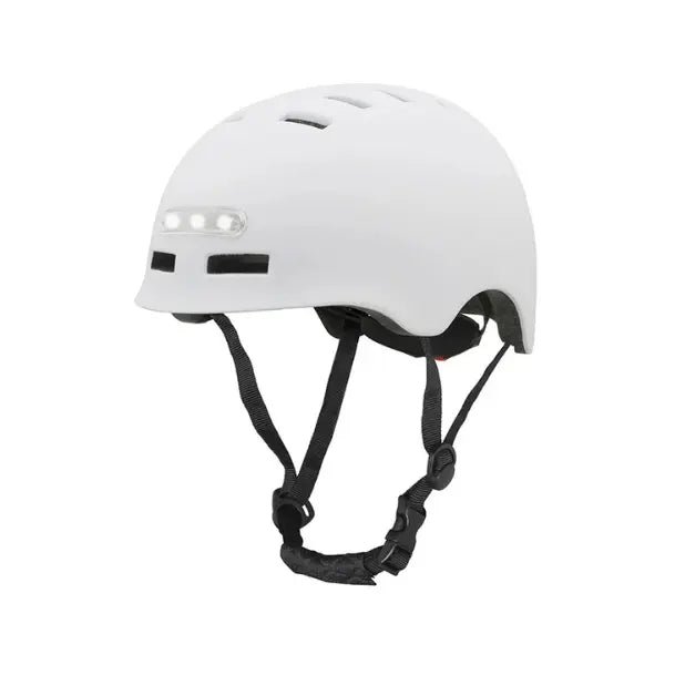 Casco de Seguridad con Luz Led para Patinete Eléctrico y Bicicleta