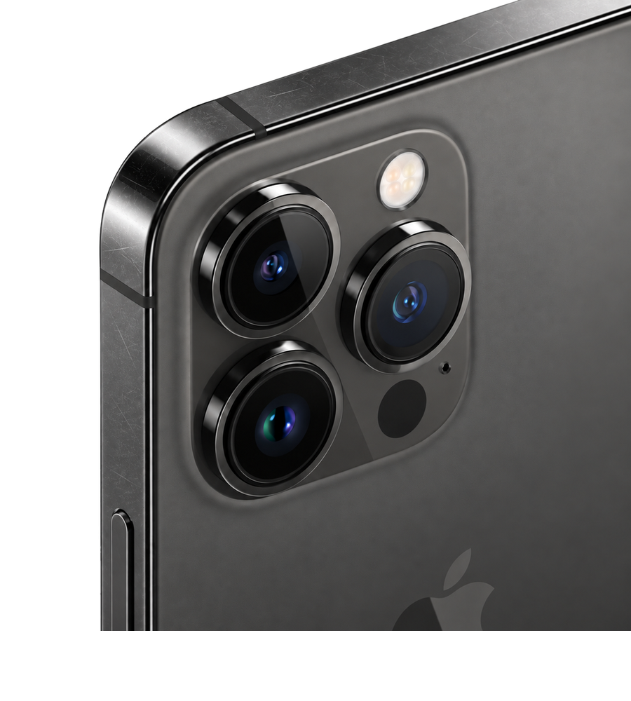 Apple iPhone 13 Pro Reacondicionado en grado Excelente, vista del módulo de cámaras