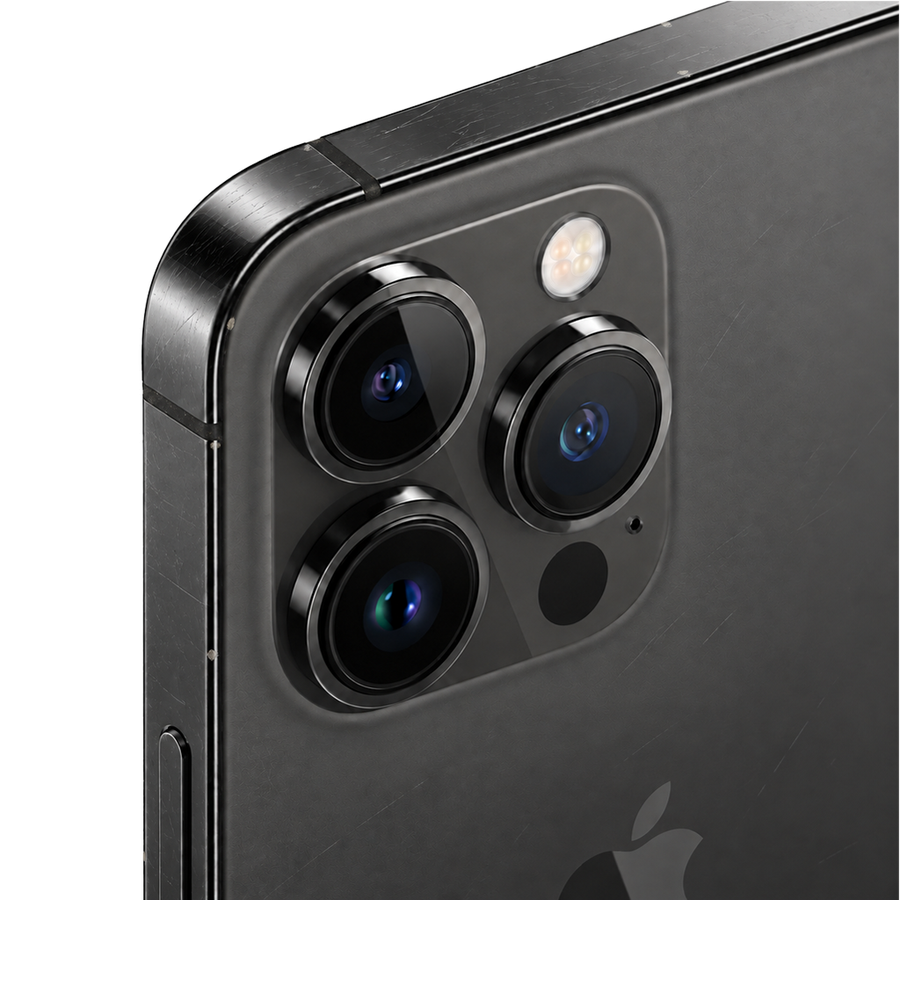 Apple iPhone 13 Pro Reacondicionado en grado Muy bueno, vista del módulo de cámaras