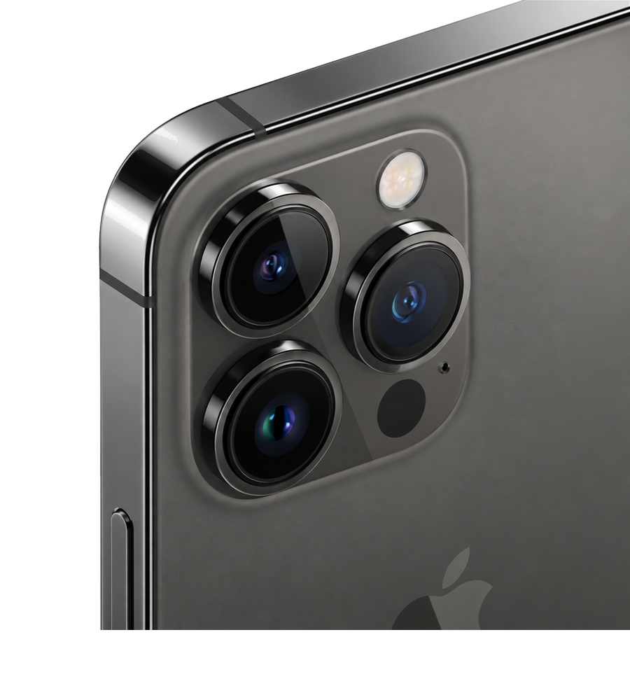 Apple iPhone 13 Pro Reacondicionado en grado Premium, vista del módulo de cámaras